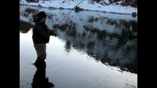 Fly Fishing Winter Rivers with Kevin Van Bueren [upl. by Asital]