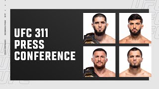 UFC 311 Press Conference [upl. by Aelrac]