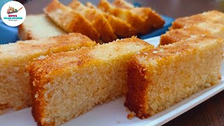 Iyengar style rava cake  Eggless Rava Cake Recipe I सूजी केक I Eggless Semolina Cake [upl. by Fortuna78]