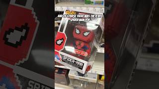 NEW 8BIT SPIDERMAN FUNKO POPS AT TARGET shorts [upl. by Aretina]