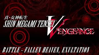 Battle  Fallen Heaven Exultation  SMT V Vengeance [upl. by Aihtak336]