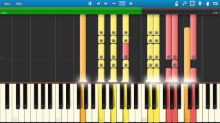 Dawsons Creek Theme Song  Piano Tutorial  Synthesia [upl. by Yevreh865]