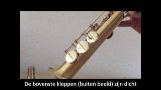 Low notes on a soprano saxophone [upl. by Anim]