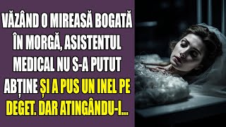 Văzând o mireasă bogată în morgă asistentul medical nu sa putut abține și a pus un inel pe deget [upl. by Pierrepont]