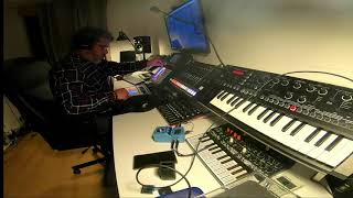 Psy Trance teste Ableton Push and Akai Force  Roland TR8s [upl. by Hilarius992]