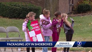 Nebraska Girl Scouts troop holds Christmas toy drive to help children in need [upl. by Ludovico]