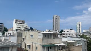 Air raid sirens in Tel Aviv after rockets fired from Gaza army  AFP [upl. by Covell674]