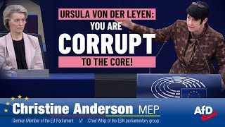 Ursula von der Leyen  You are corrupt to the core [upl. by Lala564]