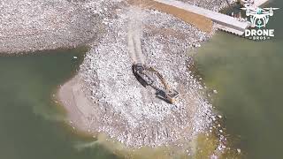 Lake Livingston Dam in Texas under construction due to potential failure 07052024 [upl. by Riedel436]