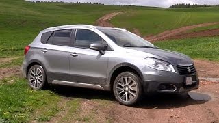 Suzuki SX4 S Cross 4x4 offroading Test video [upl. by Nnaillij838]