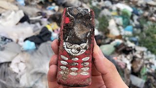 Restoring Old Broken Nokia Phone 22 year old Restore Nokia 8210 [upl. by Gnel351]