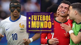 Futebol no Mundo 354 AO VIVO Euro 2024  fim das oitavas análise completa e os jogos das quartas [upl. by Notffilc]