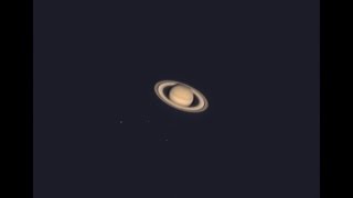 Saturn through my Telescope [upl. by Eldwun]