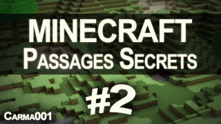 Minecraft  Tutoriel  Fermer les passages secrets FR HD [upl. by Kaycee]