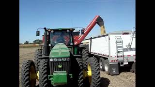 Grain Cart  beans  Kurt Lukow  Fall of 2007 [upl. by Ahgem]