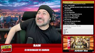 Daze Reacts To Rhea Ripley Saving Damian Priest From Liv Morgan Dominik amp Finn  WWE RAW Reaction [upl. by Mayes968]