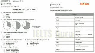 IELTS listening test l December 10 2019 [upl. by Sheela]