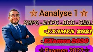 Analyse 1 📚 Examen 2020 préparation pour lexamen final partie2 [upl. by Elinet]