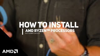 How to Install AMD Ryzen™ Processors [upl. by Toddie]