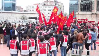 1 Mayıs 2015 Mecidiyeköy  Taksim [upl. by Seaddon543]