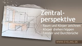 Zentralperspektive anwenden Was gibts zu beachten [upl. by Akinal]