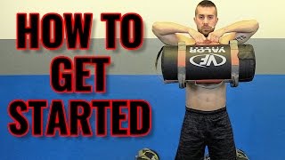 Sandbag for Beginners 5 Exercises for a Great Workout [upl. by Gnanmas]