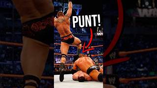 What Led To This Brutal Randy Orton Punt wwe [upl. by Yvi]