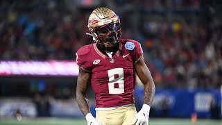 Renardo Green  Cornerback  Florida State  2023 Highlights  2024 NFL Draft [upl. by Kreit243]