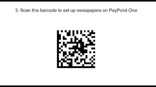 PayPoint One barcode scanner setup August 2020 [upl. by Nollahp]