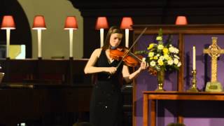 2014 WVYS Chamber Concert Olivia Boughton Viola [upl. by Ahsinert]