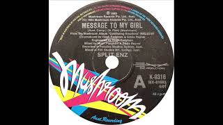 Split Enz  Message To My Girl [upl. by Wyck]