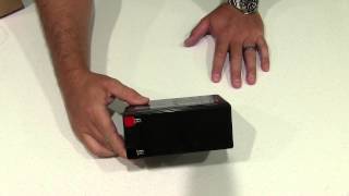 UPG UB1280 Sealed Lead Acid Battery Unboxing [upl. by Thorman]