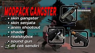 SHARE  MODPACK GANGSTER  GTA SAMP ROLEPLAY gtasamp modpekgangster [upl. by Eidolem]