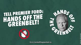 Premier Ford HANDS OFF THE GREENBELT [upl. by Adleme]