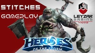 Heroes of the Storm Gameplay  Stitches Build Guide Return of the Hook [upl. by Jecon]