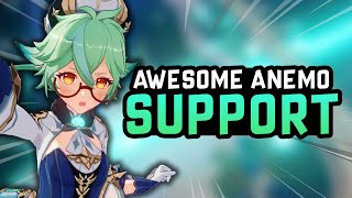 AWESOME 4 STAR SUPPORT F2P Sucrose Support amp DPS Build Guide Best Builds EXPLAINED Genshin Impact [upl. by Robinia]