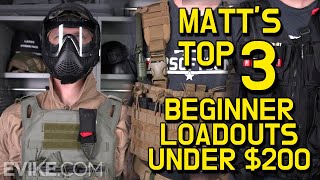 Best Airsoft Loadouts Under 200 [upl. by Alekim]