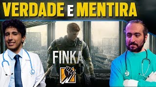 VOCÊ SABE TUDO SOBRE A FINKA   COLUNA DE CASTERS  Rainbow Six Siege [upl. by Retrop]