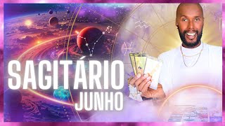 Sagitário Junho  A LIBERTAÇÃO DA VIDA Contratos Espirituais e Karmas vão  A Imperatriz Tarot [upl. by Arrak]