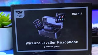 TNW N15 Mic Wireless Premium Universal Kualitas Noice Reduction [upl. by Adieren144]