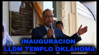 LLDM Inauguración Templo Oklahoma  Pastor Antonio Gaona [upl. by Schechinger]