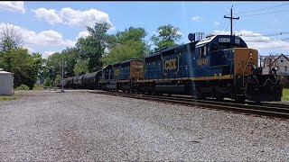 CSAO WPCA11 Northbound Through CP Woodbury With CSXT 80408828 [upl. by Salisbarry75]