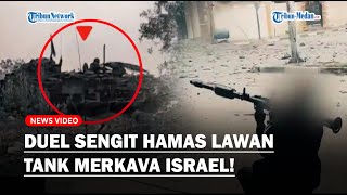 FULL Tubuh Tentara Israel Jadi Sarang Peluru Hamas IDF Terbakar Dihantam RPG saat Kendarai Tank [upl. by Olympie47]