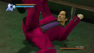 Goro Majima Vs Homare Nishitani Yakuza 0 [upl. by Hook]