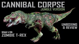 Rebor ™ Cannibal Corpse  Zombie TRex  Tyrannosaurus Rex  Jungle Version  Unboxing amp Review [upl. by Pain812]