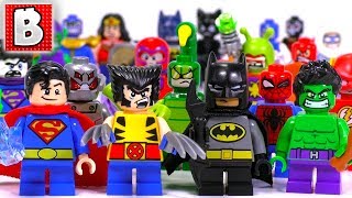 Every LEGO Mighty Micros Minifigure Ever Made All Marvel amp DC Comics Characters [upl. by Bell414]