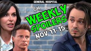 General Hospital Weekly Spoilers Nov 1115 Anna Accuses Jason – Lucky’s Shocking News gh [upl. by Ralip]