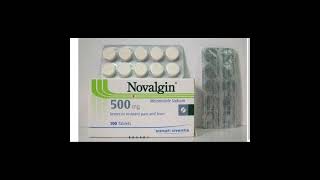 Novalgin 500 mg Tablet Novalgin Novalgin Nedir Novalgin Niçin Kullanılır ilaç ağrıkesici [upl. by Eirotal]