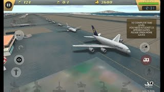 unmatched air traffic control flight international airport Games Lufthansa air [upl. by Schoof]