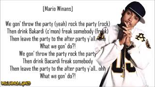 Benzino  Rock the Party ft Mario Winans Lyrics [upl. by Llednov]